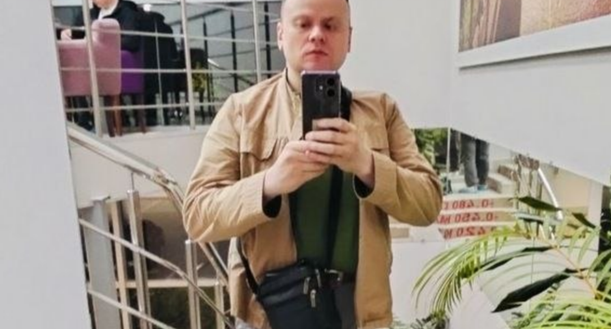 Алексей Серегин (признан иноагентом). Скриншот фото "Слово защите", https://t.me/endoflaw/3621.