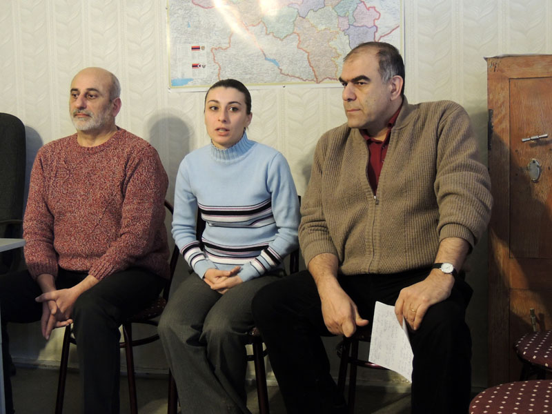 Гарегин Чугасзян, Эмиль Абрамян и Асмик Евоян. Гарегин Чугасзян, Эмиль Абрамян и Асмик Евоян.