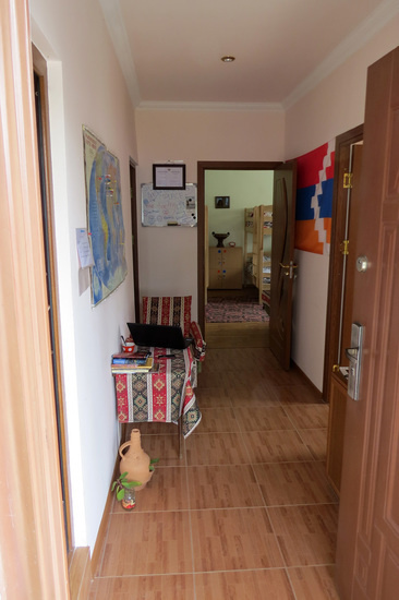 Коридор хостела. Коридор хостела.