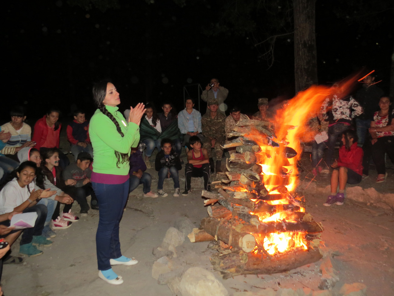 Вожатая Маро Минасян, вожатая, Кашатах Вожатая Маро Минасян, вожатая, Кашатах