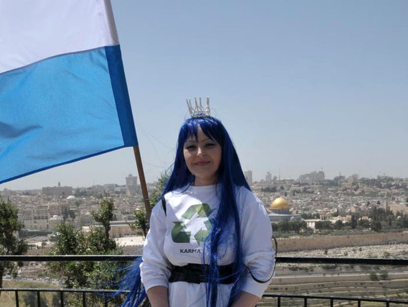 Милана Горенштейн - Королева Мария II Иерусалимская и Нагорно-Карабахская.