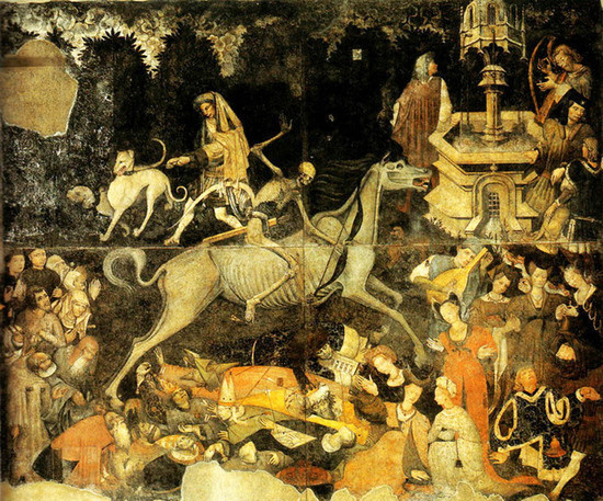 Якопоне да Тоди "Триумф смерти". Якопоне да Тоди "Триумф смерти".