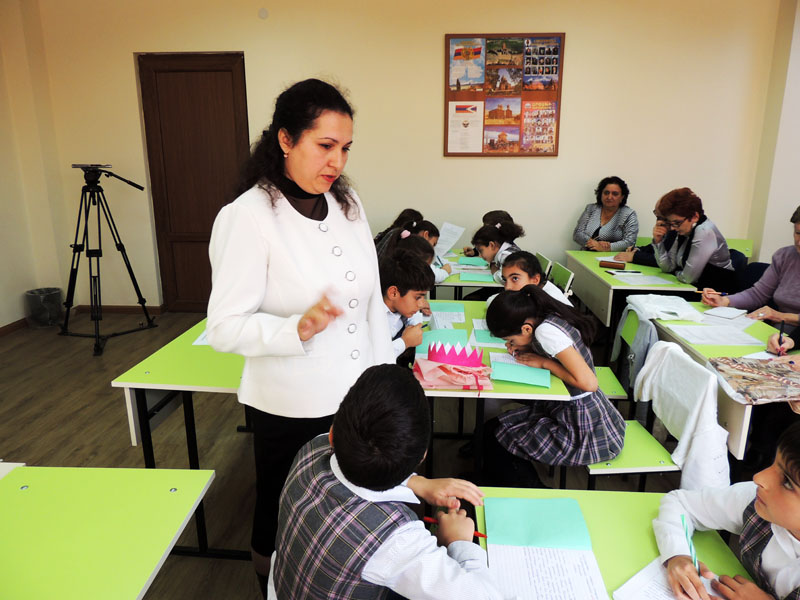 5-г класс, русский язык. Работа над ошибками.  Педагог Лилит Арутюнян.