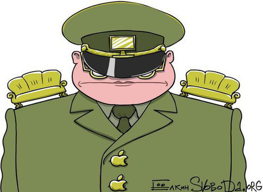 "Диванный" генерал. Фото взято из инета.