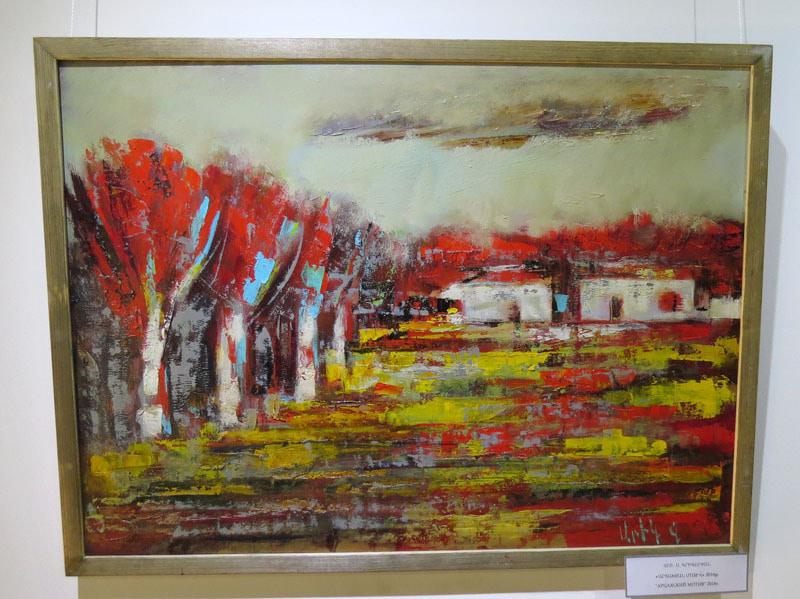  Работа  Юрия Григоряна (старшего) Арцахский мотив. 2016 г.