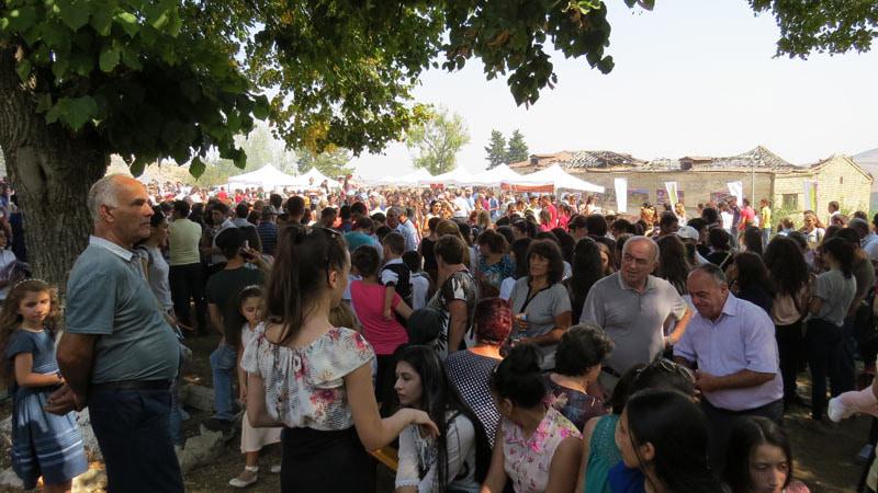  4-й винный фестиваль. с.Тог Гадрутского района.