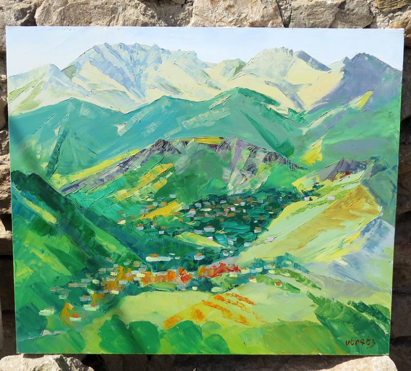 Работа  Сергея Арустамяна (НКР) Туми.